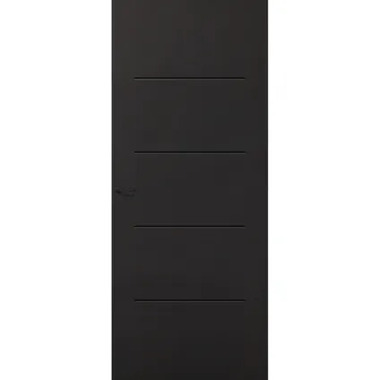 CanDo Capital binnendeur Olympia zwart opdek rechts 88x201,5 cm