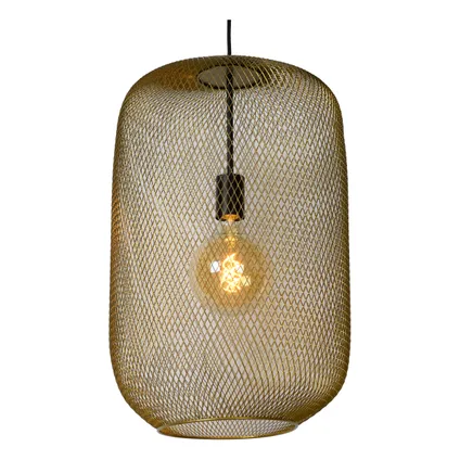 Lucide hanglamp Mesh goud ⌀35cm E27 3