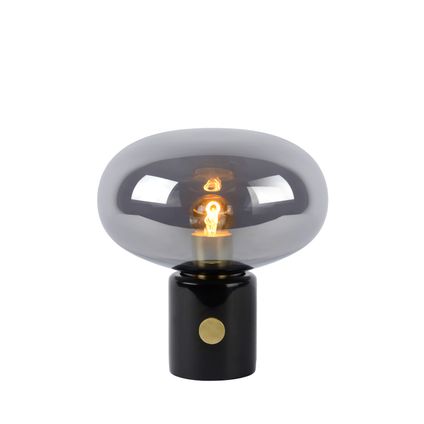 Lucide tafellamp Charlize zwart marmer ⌀23cm E27