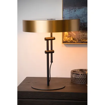 Lampe de table Lucide Giada or/laiton E27 3