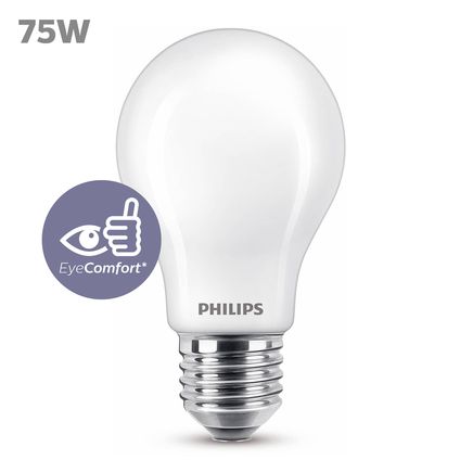 Ampoule LED Philips A60 blanc froid E27 8,5W