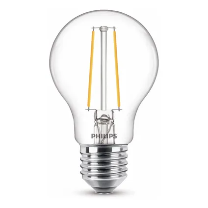 Philips ledlamp warm wit E27 1,5W 4