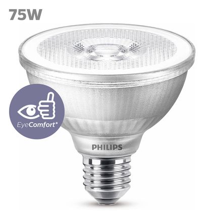 Ampoule LED à réflecteur Philips blanc chaud E27 9,5W