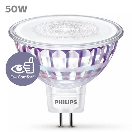 Spot LED Philips blanc froid GU5.3 7W