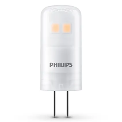 Ampoule LED capsule Philips blanc chaud G4 1W 4