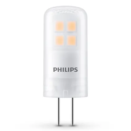 Ampoule LED capsule Philips blanc chaud G4 1,8W 4