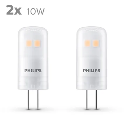 schuld Beïnvloeden adopteren Philips ledlampje warm wit G4 1W 2 stuks