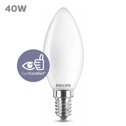 Ampoule LED bougie Philips E14 4,3W