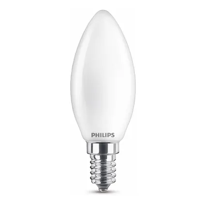 Ampoule LED bougie Philips blanc froid E14 2,2W 3