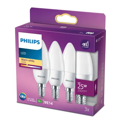 Philips LED kaars 4W E14