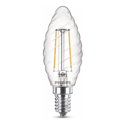 Ampoule LED bougie Philips E14 2W 4