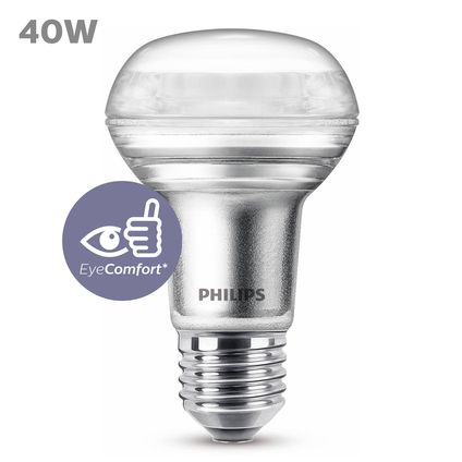 Réflecteur LED Philips blanc chaud E27 3W