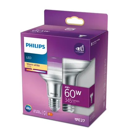 Réflecteur LED Philips blanc chaud E27 4W 4