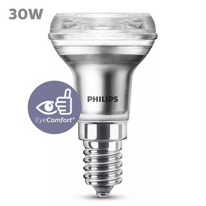 Réflecteur LED Philips blanc chaud E14 1,8W