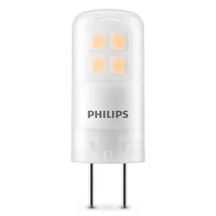 Ampoule LED capsule Philips blanc chaud Gy6.35 1,8W 4