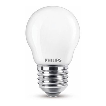 Ampoule boule LED Philips E27 2,2W