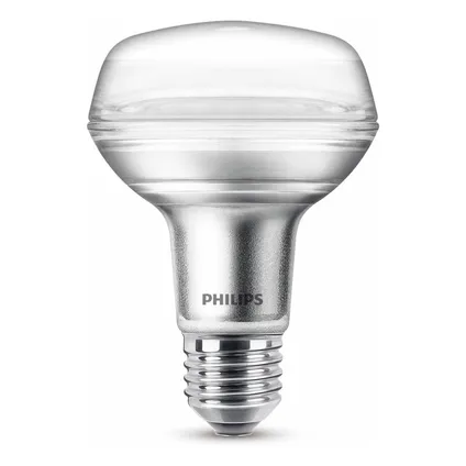 Philips ledreflectorlamp warm wit E27 8W 3