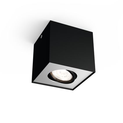 Philips spot LED Box zwart 4,5W