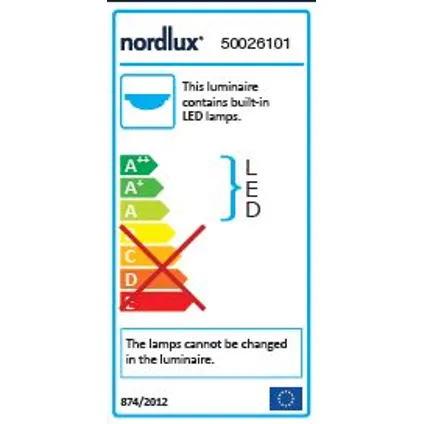 Nordlux plafondlamp Montone neutraal wit ⌀28cm 14W met sensor 2