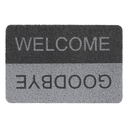 Paillasson Curly welcome goodbye 40x60cm