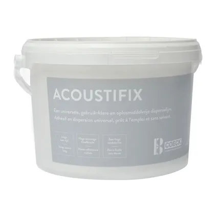 Coeck Acoustifix lijm voor Acoustic+ paneel 4kg