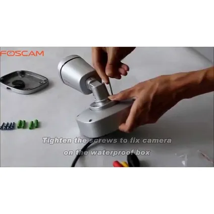 Foscam coffret étanche pour câbles de caméra FAB99 blanche 3