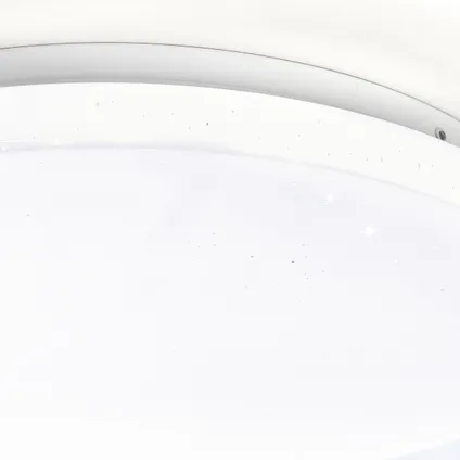 Plafonnier Brilliant Farica Starry blanc froid ⌀31cm 18W 6