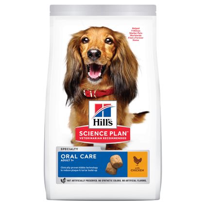Hill's hondenvoer SciencePlan Adult Medium Oral Care kip 2kg