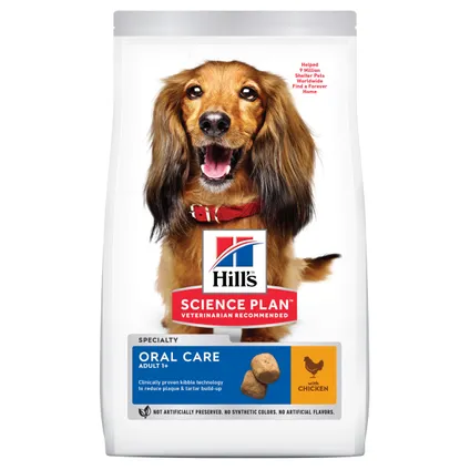 Hill's canine adult medium oral care chicken 2kg