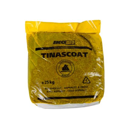 Maintien d'asphalte IKO Pro Tinascoat 0/5 25 kg