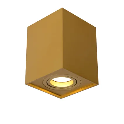 Lucide plafondlamp Tube goud GU10
