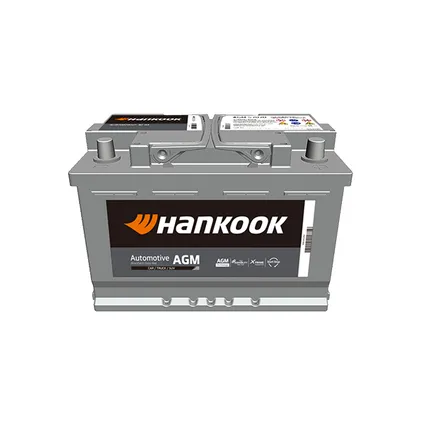 Hankook AGM startaccu 12V 70AH 760A EN S:0 P:1 B13 L03