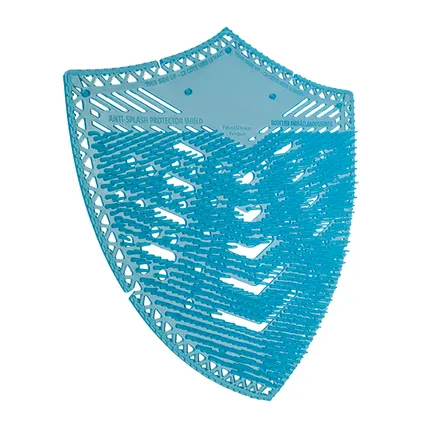 Tapis d'urinoir Edge Shield bleu parfum pin 10pcs 2