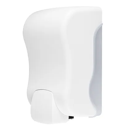 Distributeur de savon rechargeable Edge blanc 2