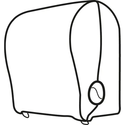 Distributeur de rouleaux de serviettes Edge Autocut blanc 3