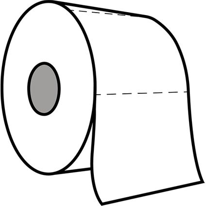 Edge toiletpapier tweelaags cellulose 400 vellen 40stuks