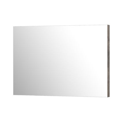 Miroir Aquazuro Napoli rectangulaire gris béton 120cm