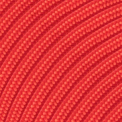 Câble pour luminaire textile Home Sweet Home rouge 3x0,75mm2