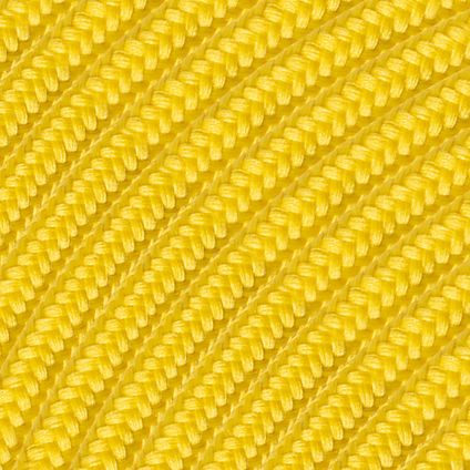 Câble pour luminaire textile Home Sweet Home jaune 3x0,75mm2