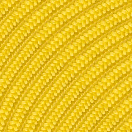 Câble pour luminaire textile Home Sweet Home jaune 3x0,75mm2