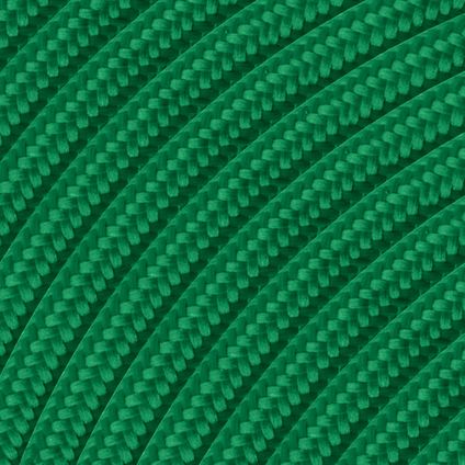 Câble pour luminaire textile Home Sweet Home vert 3x0,75mm2