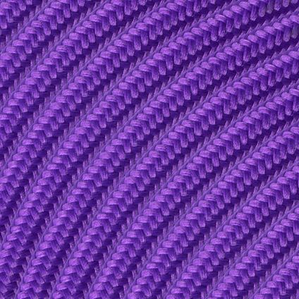 Câble pour luminaire textile Home Sweet Home violet 3x0,75mm2