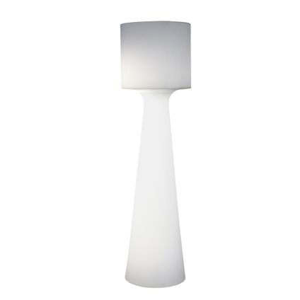 Newgarden vloerlamp Grace wit licht 140cm