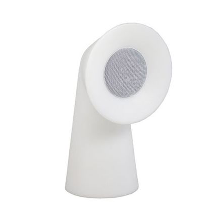 Newgarden tuinlamp met speaker Pipa wit 35cm