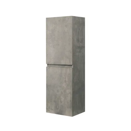 Aquazuro kolomkast Napoli 120cm betongrijs 2