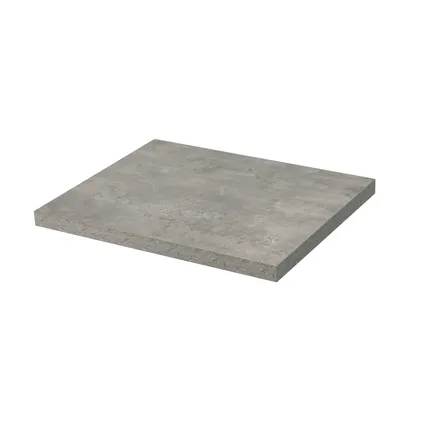Aquazuro wastafelblad Napoli 60cm betongrijs 2