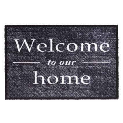 Sencys deurmat Prestige Welcome To Our Home 50x75cm