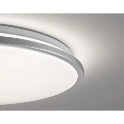 Fischer & Honsel plafondlamp LED Jaso zilver 24W 2