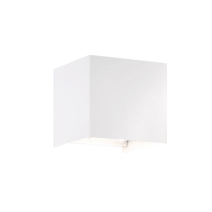 Fischer & Honsel wandlamp LED Wall wit 2x3W