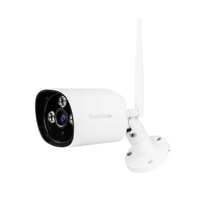 Hombli Slimme Beveiligingscamera voor buiten met WiFi - Full HD 1080p - Bewegingsdetectie met Nachtzicht - Live beeld via App - Wit 7